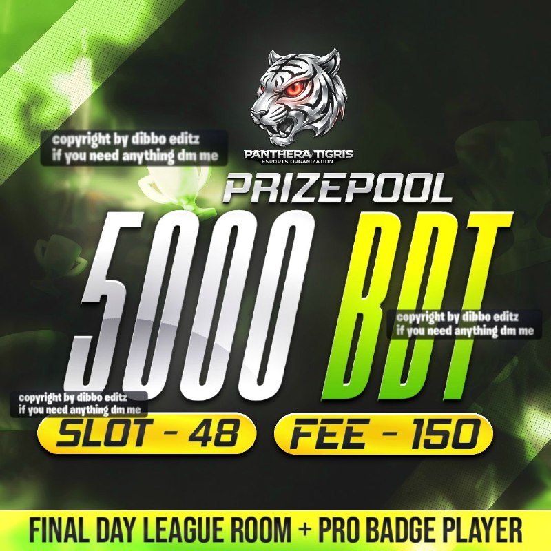 Panthera Tigris Elite Esports Tournament Banner