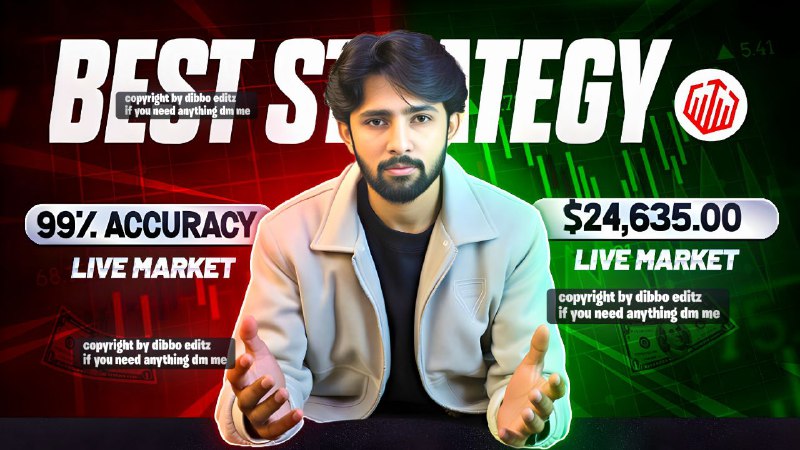 Premium Financial Strategy Thumbnail Design