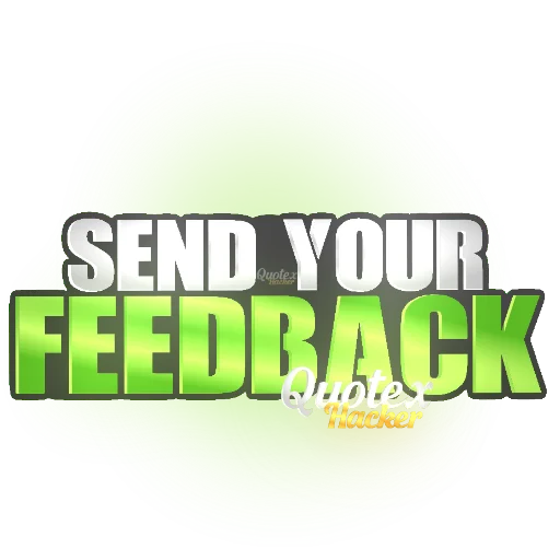 Quotex Hacker Feedback Sticker