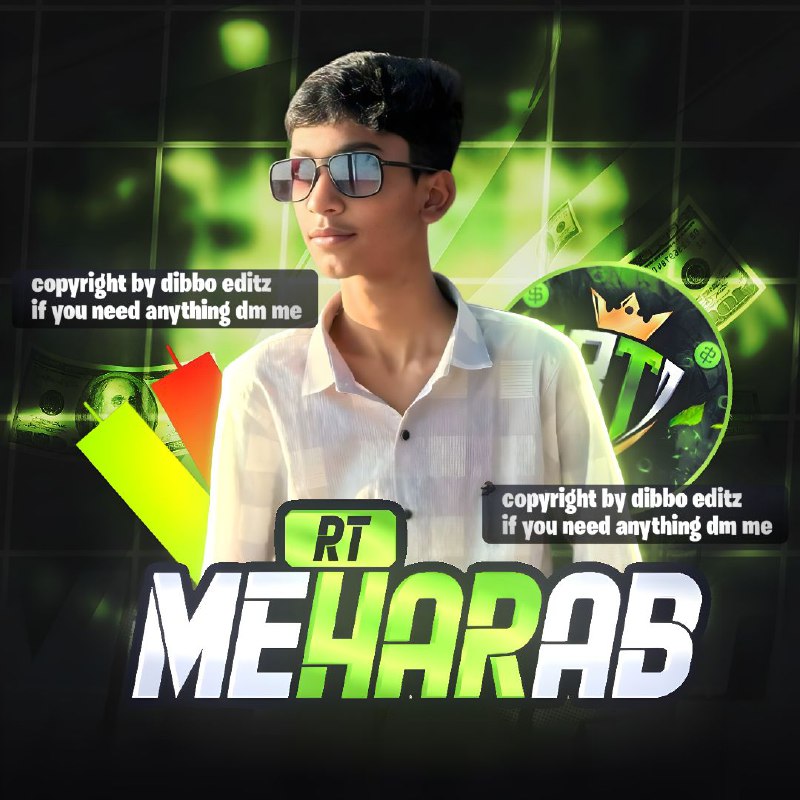 RT Meharab Custom Profile Picture Design