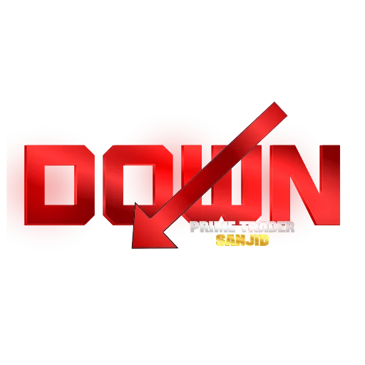 Prime Trader Down Market Sticker