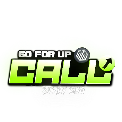 Go For Up Call Binary King Sticker