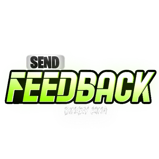 Send Feedback Sticker for Binary King