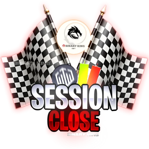Binary King Session Close Sticker