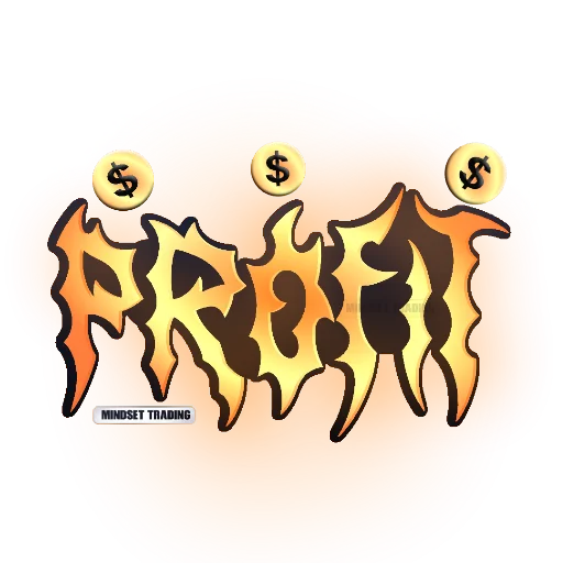 Mindset Trading Profit Sticker