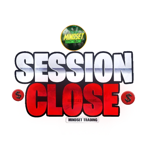 Mindset Trading Zone Session Close Sticker