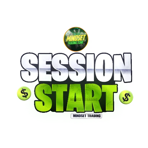Mindset Trading Session Start Sticker
