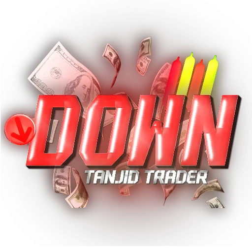 Tanjid Trader Down Trading Sticker