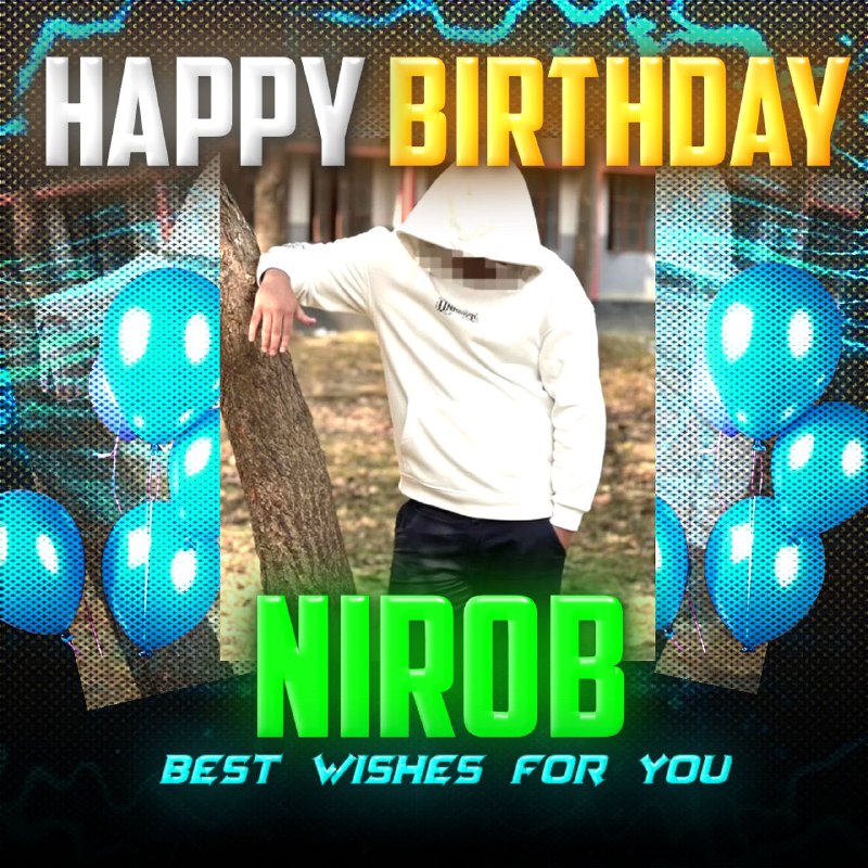 Happy Birthday Nirob Profile Design