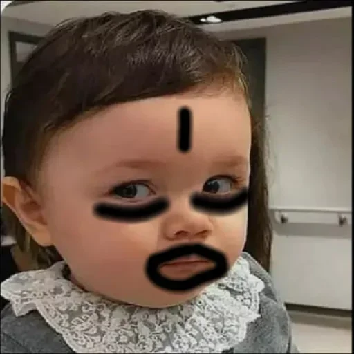 Funny Baby Meme Sticker