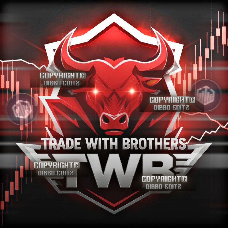 Trade With Brothers Bull Logo Design
