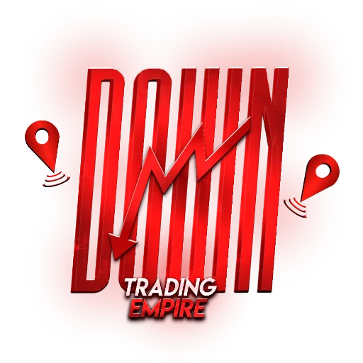 Down Trading Empire Sticker